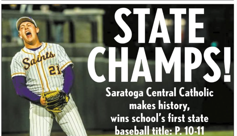 Saratoga Central Catholic baseball team makes history