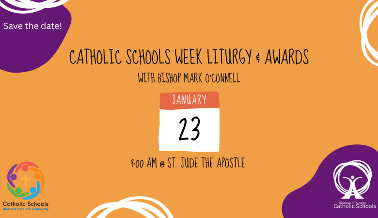 Bishop Mark O'Connell to Celebrate Mass to Launch Catholic Schools Week